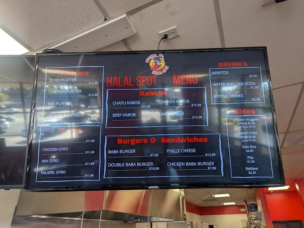 Halal Spot Menu image 2